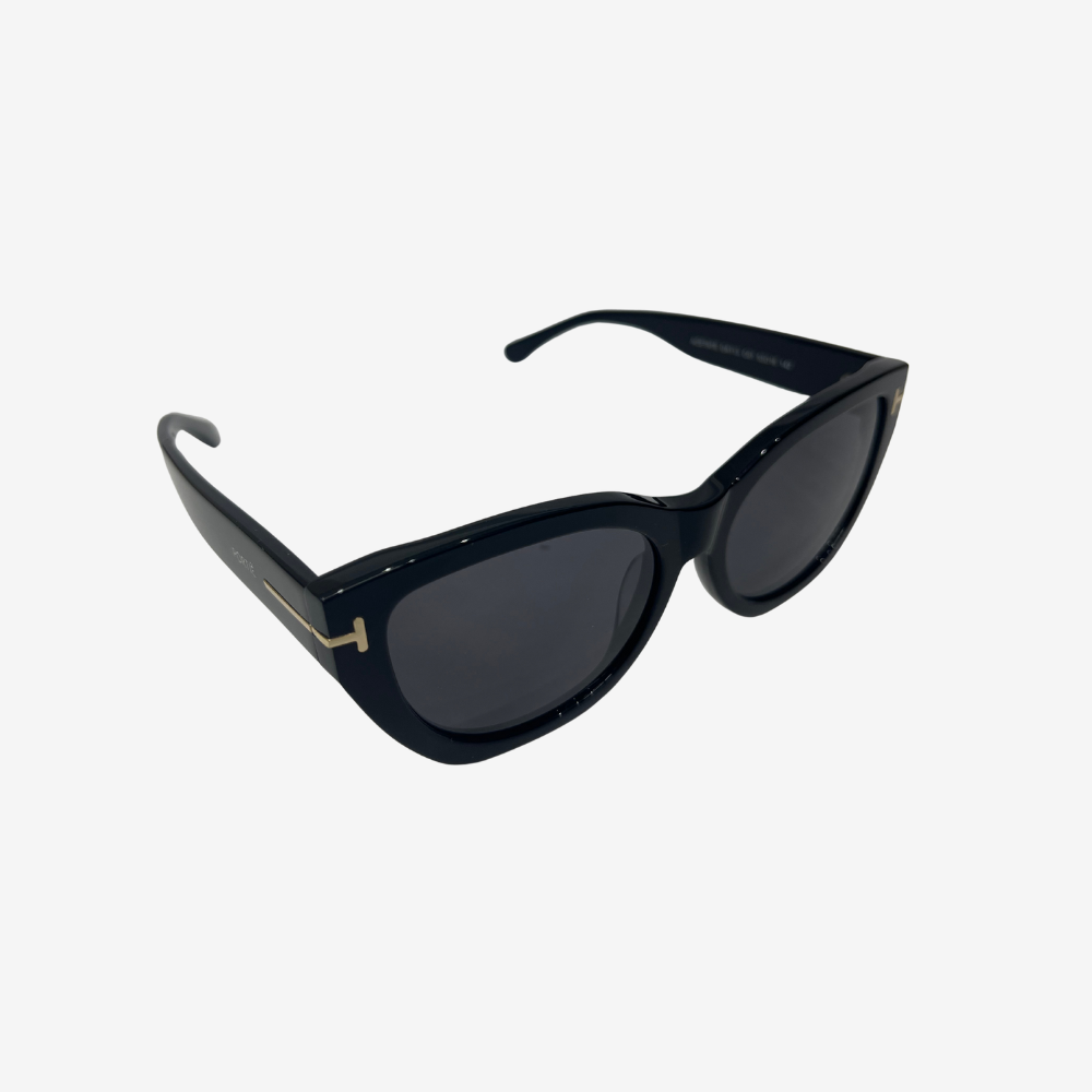 Óculos PORTIÉ Preto - Acetato com Lentes Black - Imagem 3